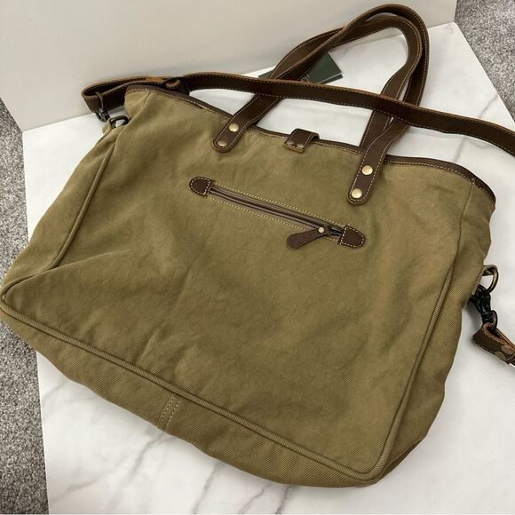 Myra Bag Handmade Exquisite Move Weekender Bag Upcycled NWT One Size - Picture 4 of 16